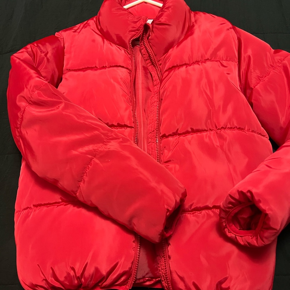 Red Puffer Jacket